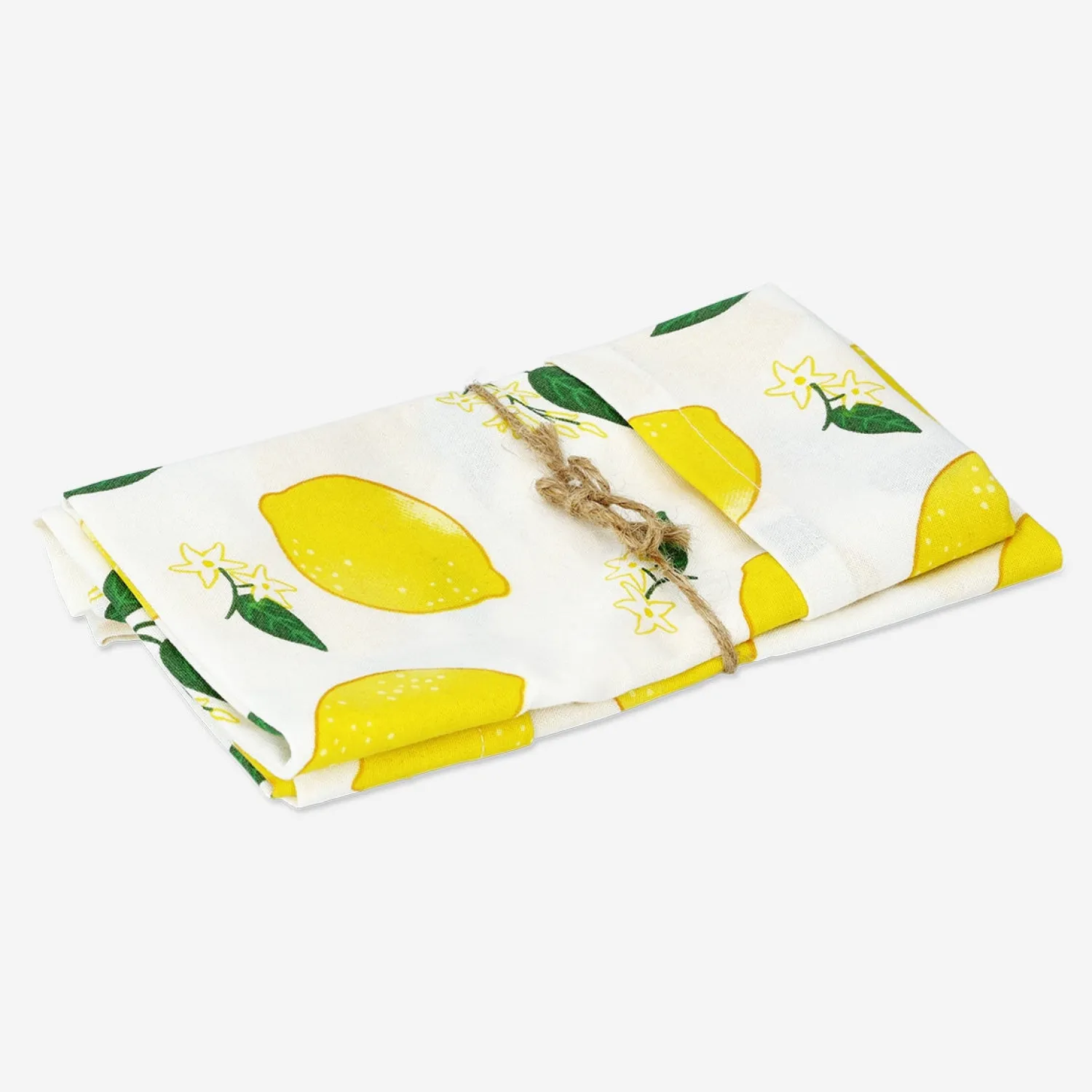 Fashion Flying Tiger Zitronenfarbene Stoffservietten. 2 Stk