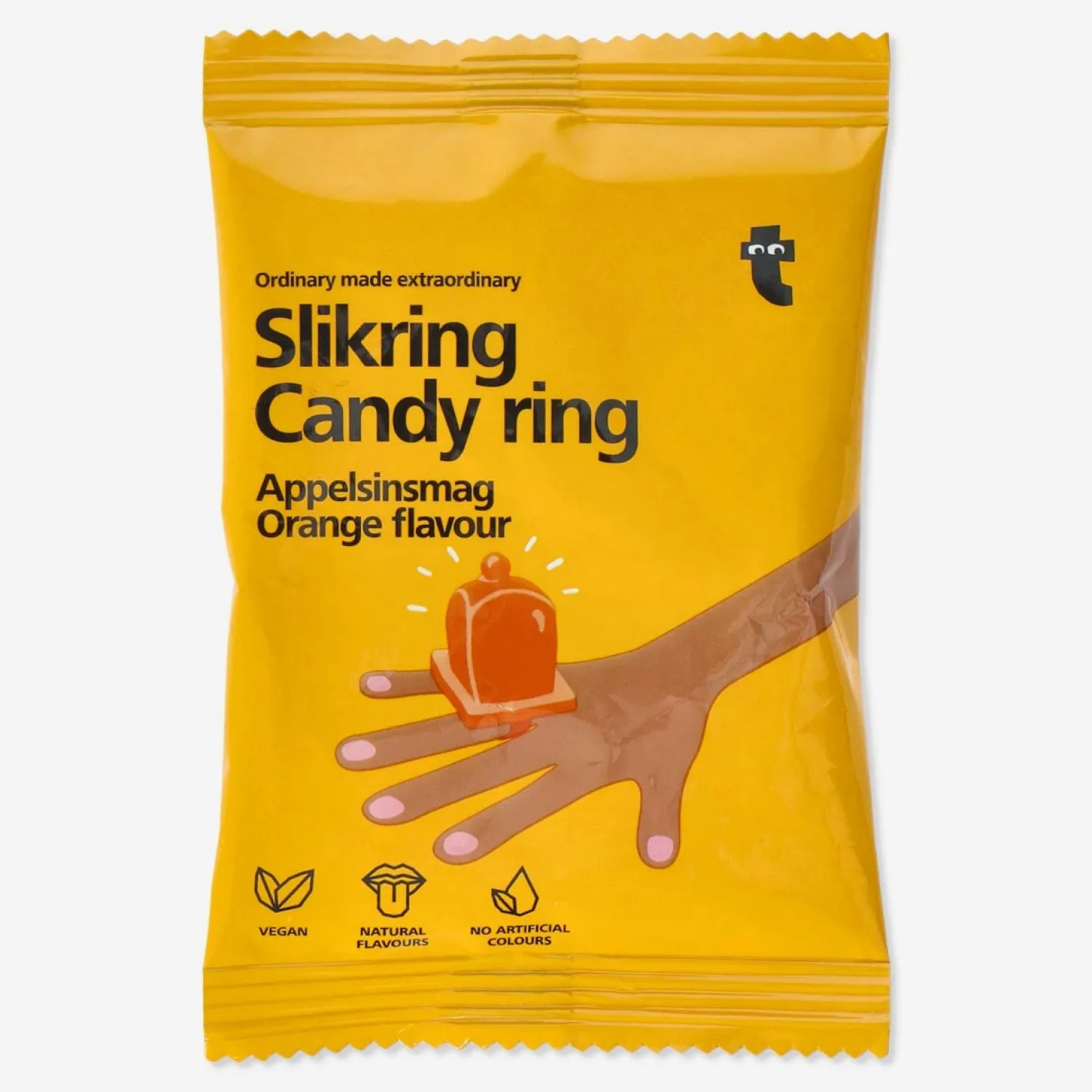 Online Flying Tiger Zuckerring. Orangefarbener Geschmack