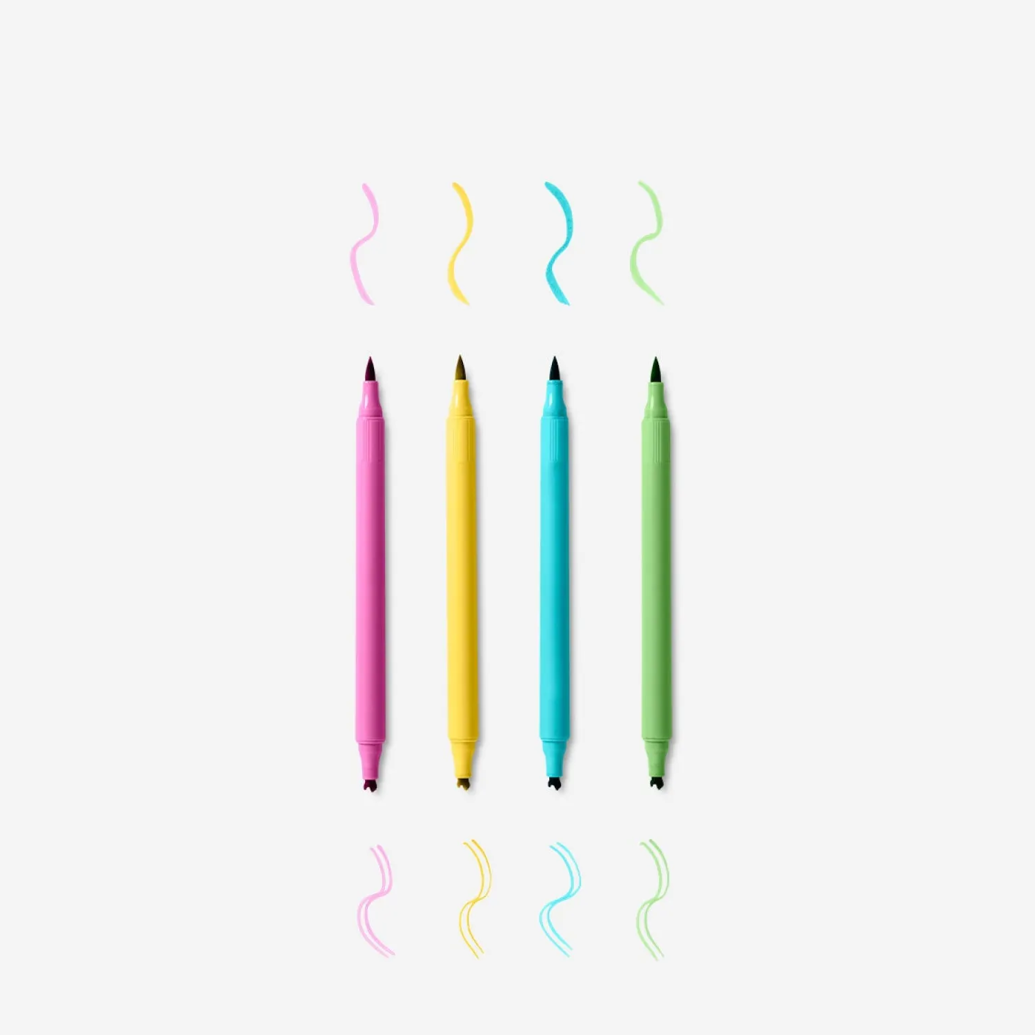 Outlet Flying Tiger Zwei Textmarker. 4 Stk
